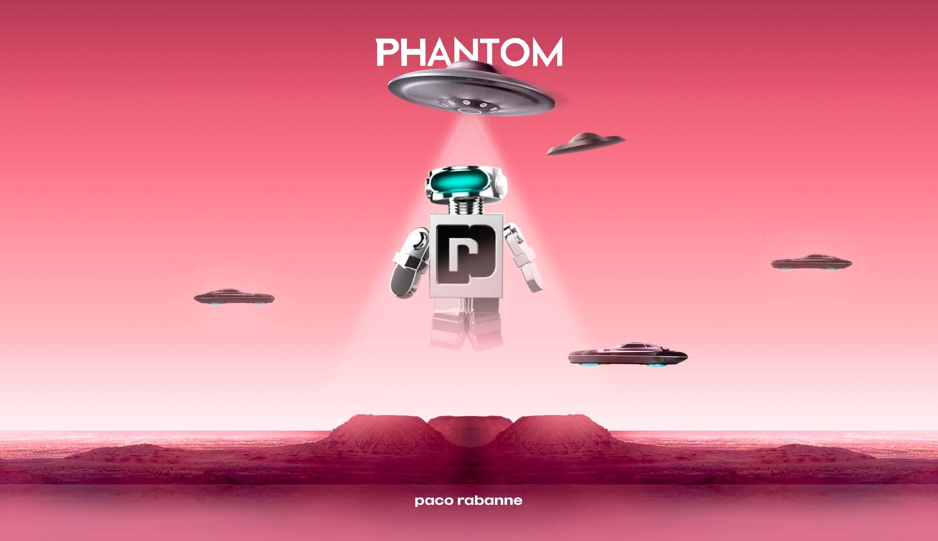 Phantom game jeu pour le lancement nouveau parfum gamification