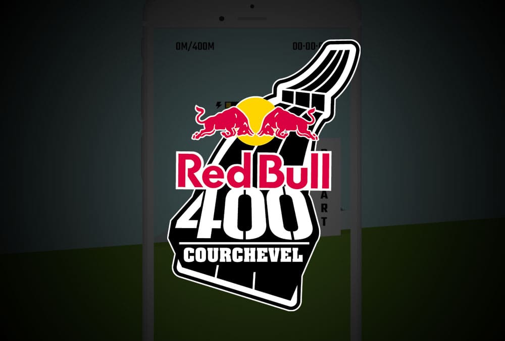 Jeu Red Bull pour le Red Bull 400 de Courchevel, activation